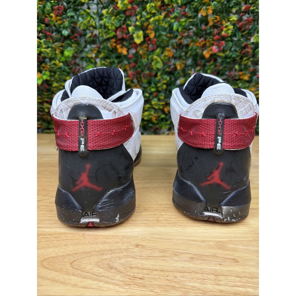 Air Jordan XXII OG "Chicago Home" Basketball Shoes White Black Red Men's 12 2007 - Picture 5 of 11